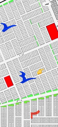 قطعه ارض تجاريه للبيع  250متر واجه20 متر  نزال 12/5   وقريبه جداً من ش...