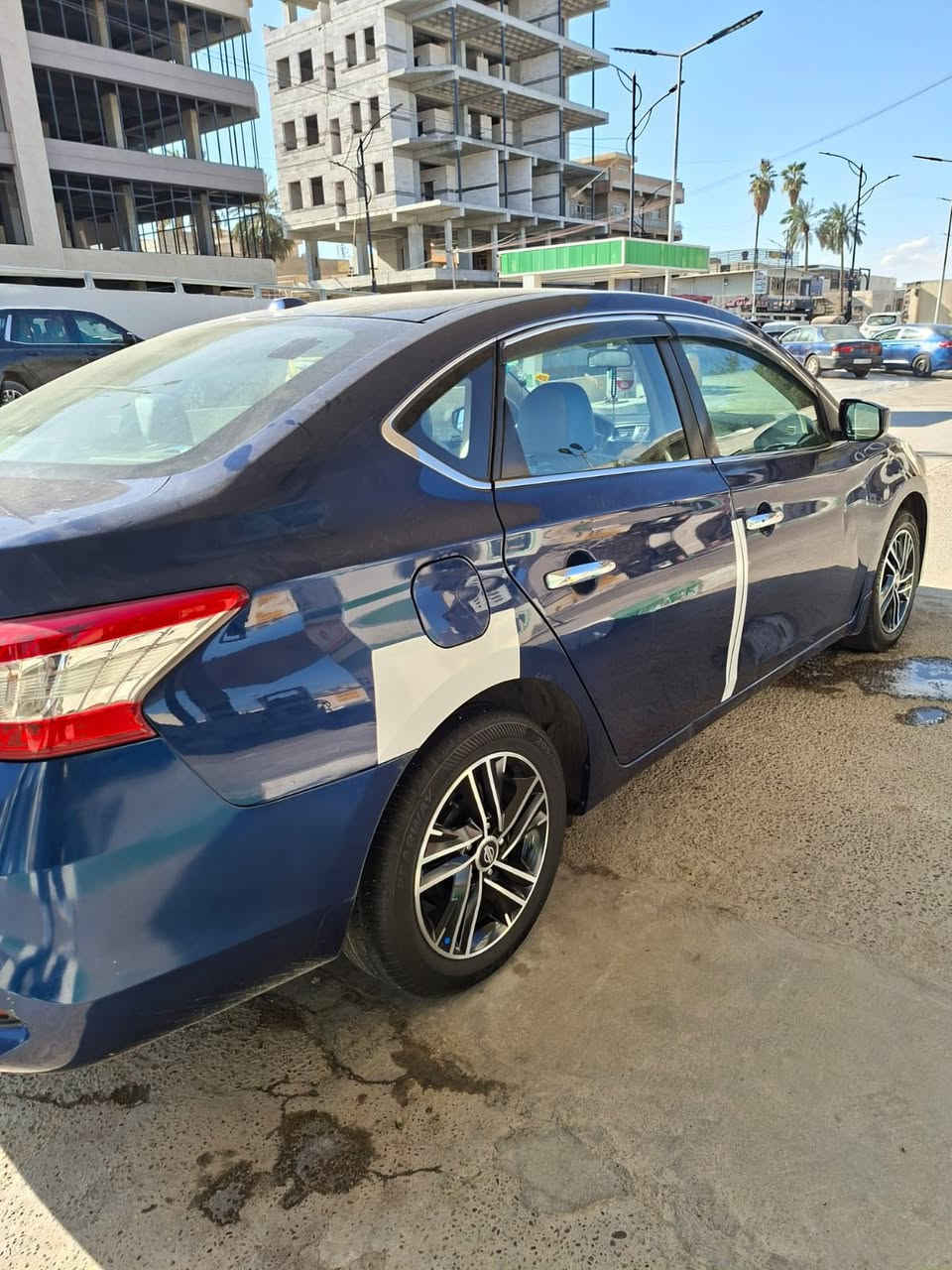 سلام عليكم سيارة نيسان سنترا ٢٠١٨ رقم سليمانيه شمالي سيارة جديده بمعنه الكلمه مكينه تخبل كير مكفول السيارة جاهزة الأخر حبايه دوشمه كامله كاعيات كشنات بطن كامل تخم تاير جديد ويل كب السعر ١١٥وبيها مجال مكاني بغداد مدينة الصدر ***********
