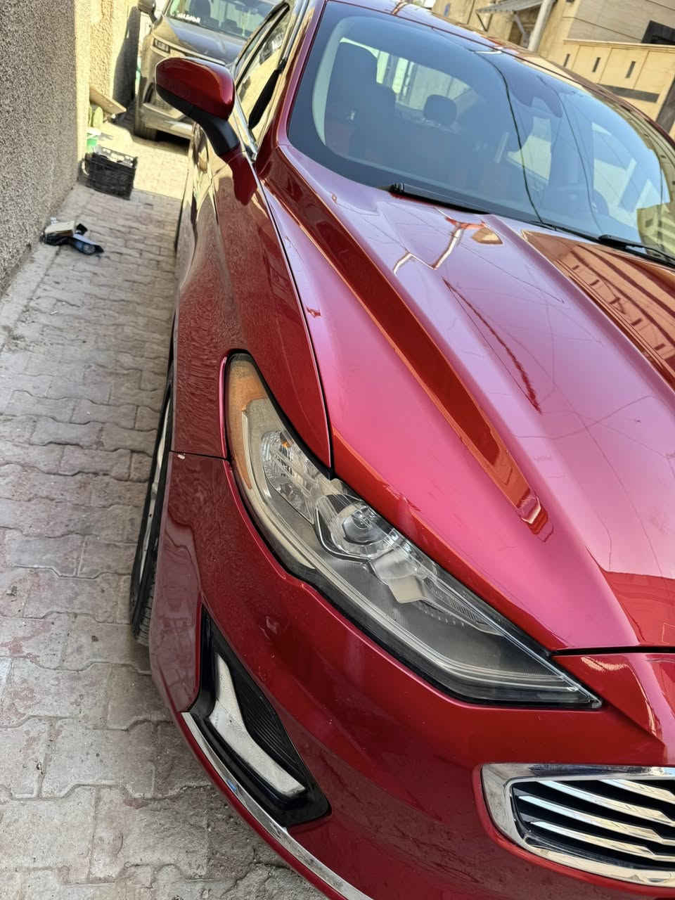 السلام عليكم حبايب
فورد فيوجن موديل ٢٠٢٠ مواصفات SE للبيع
مكينه حجم 1.5T ماشية 66 الف ميل رقمه اربيل بأسمي تحويل فقط
كير ومكينه مكفولات بالاضافه الى ادامة الكير من تبديل الدهن وجدول صيانة كامل للسيارة 
مواصفات الSE معروفه
السيارة بيه قطعه صبغ فقط بدون تبديل
الجاملغ الامام جهة اليمين وصور الحادث مرفقة بالمنشور
السيارة بدون ايرباك كله سليم صور السنار ايضاً مرفقة بالمنشور
صدر السيارة بلادي شركة امامي خلفي بالاضافه الي التايرات بحالة ممتازة السعر( 138) ورقة
مكاني المنصور
***********
