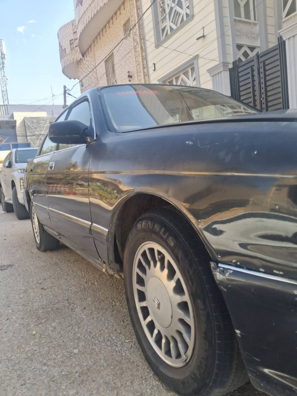 سلام عليكم
للبيع سياره بطه مديل ١٩٩٤ كفاله من الكص 
بس تبديل كفرات الوره مبدل بليابان فقط 
محرك و كير فيفيتي 3000  
رقم انبار 
سعرها قفل ٣٥ ورقه 
مكان سياره ب نجف لاستفسار عل واتساب 
***********
