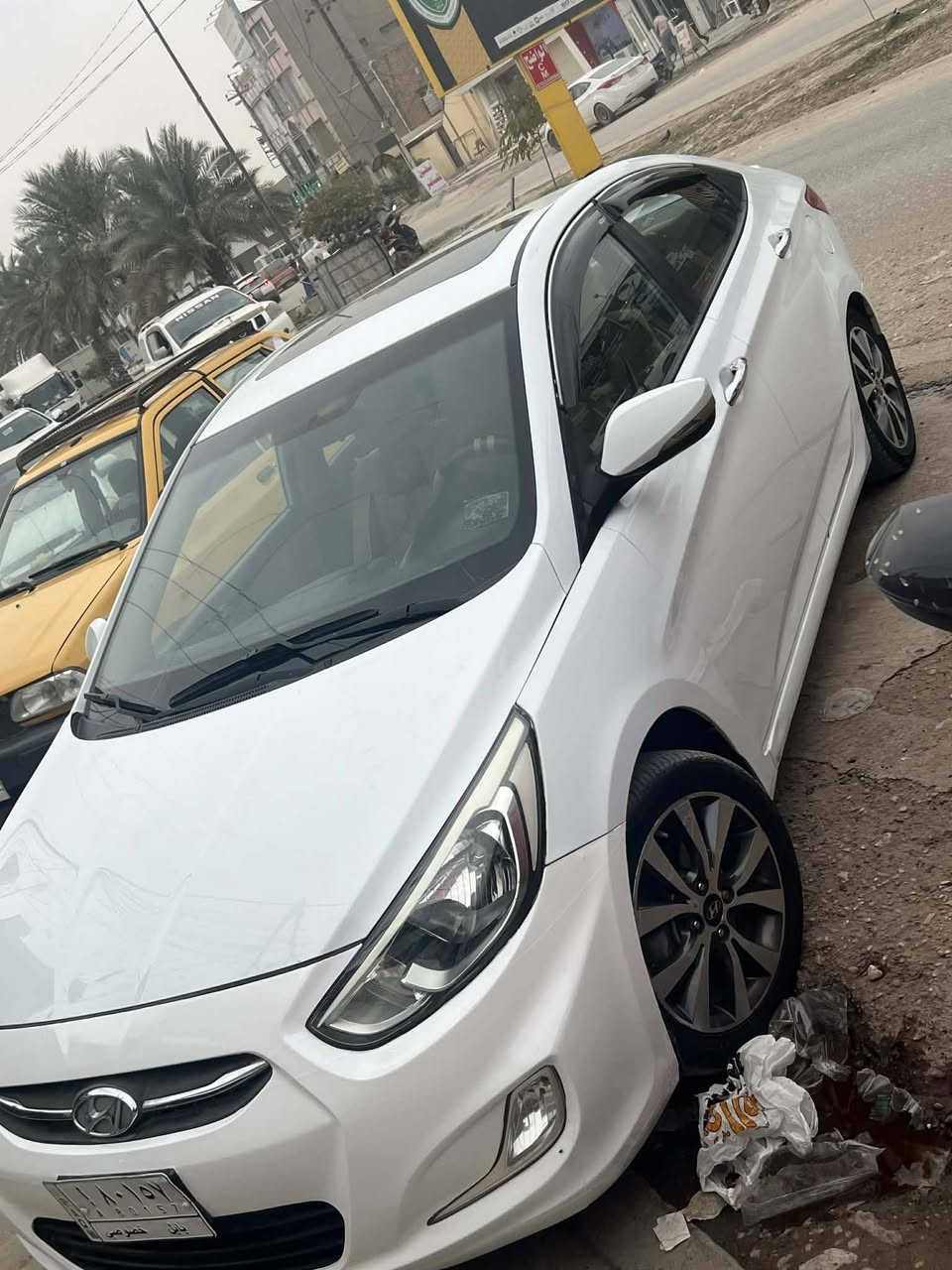 سياره اكسنت موديل 2016 سياره بدون صبغ عدا بارد قليل في السياره ماشيه 114 السعر 115 بيها مجال رقم بابل ***********
