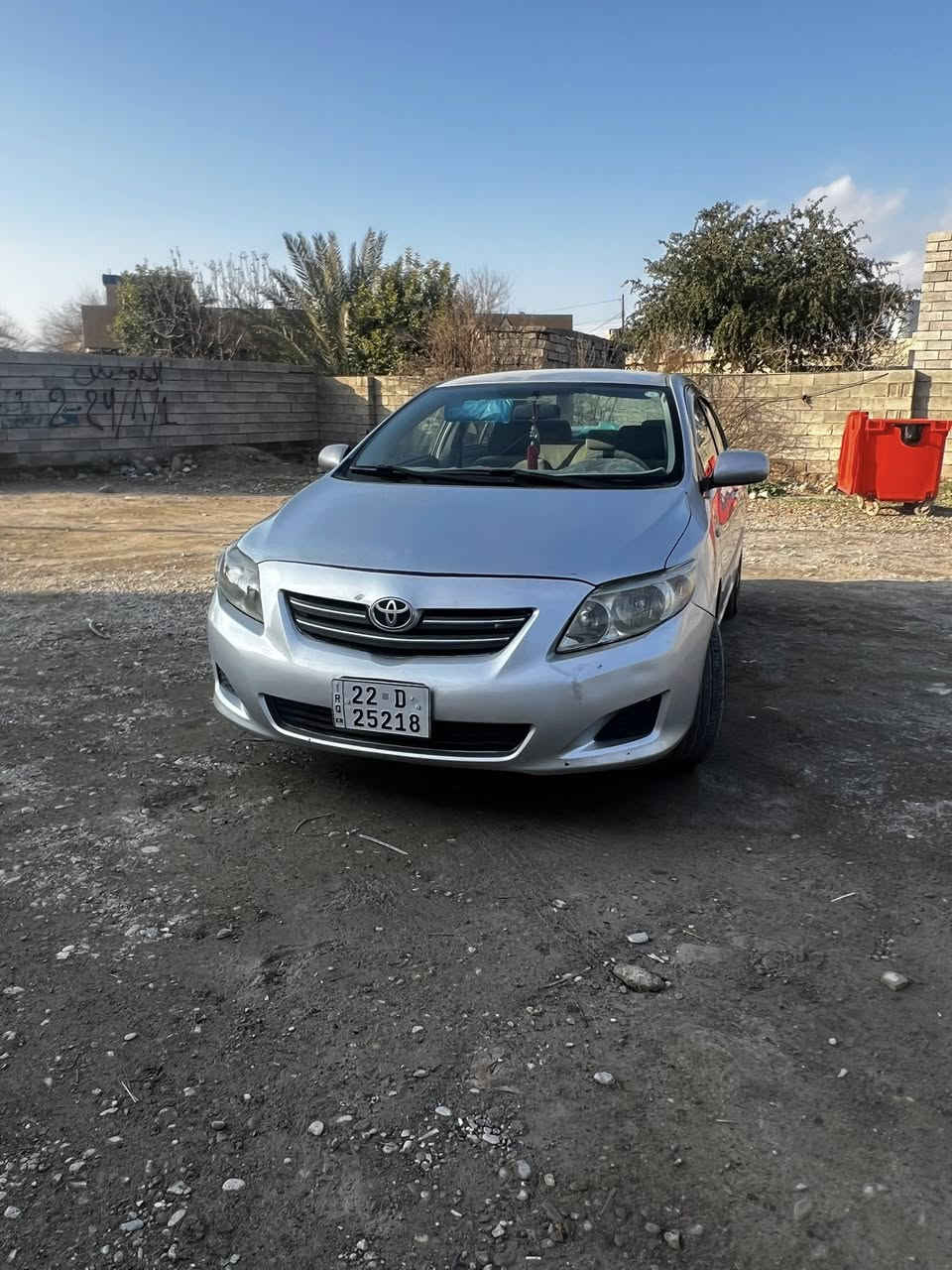 السلام عليكم
للبيع كورلا 2009محرك 1800شرط كير شرط رقم هزه جديد تأثيرات  جدد صدر جديد بيها بنيد مبدل لايت زنون  داخل نضيف باتري جديد السعر 110بيها مجال قليل 

مكاني تكريت  

رقم ***********
