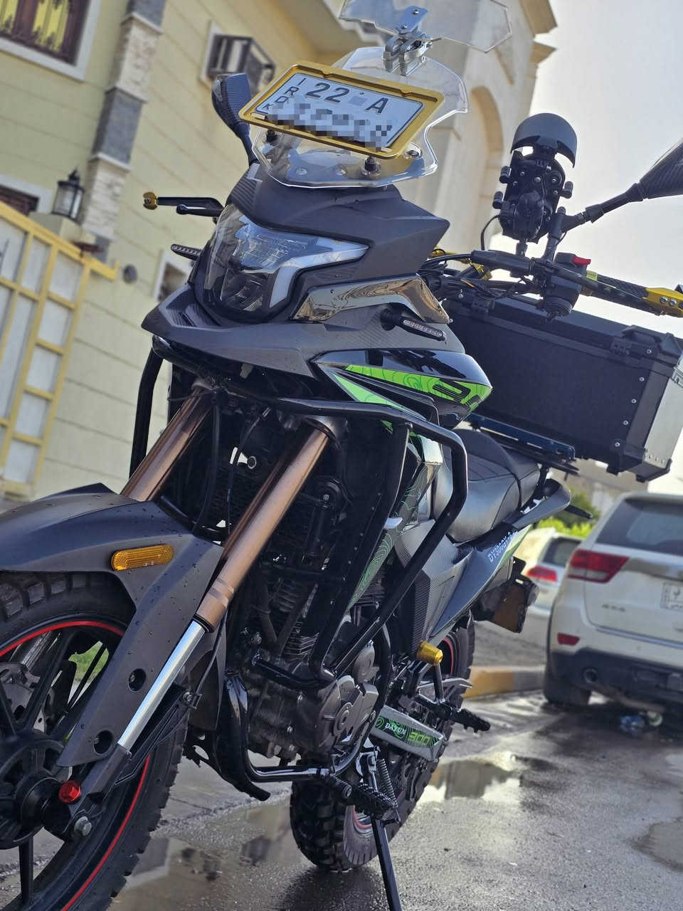 للبيع فقط بدون مراوس
دايوان ادفنجر 300cc موديل 2025 رقم اربيل انكليزي سنوية باسمي تحويل مباشر باسم المشتري
   ماشية 320 كيلو فقط على كد السحك
مزودة جنطة gs المنيوم اصلية الحجم الكبير و ستاند مويايل شحن وايرليس ومنفذين شحن و مرايات كاربون فايبر ام الاشارة اصليات و سلايدرات و قبضات و شاشة كار بلي اصلية و بيها بعد اضافات و نواعم تزويد كله اصلي مو تجاري
مكان الدراجة بغداد حي القاهرة
السعر 3250 قفل


**إذا كنت صاحب هذا الإعلان وتريد حذفه لأي سبب، رجاءا أرسل رسالة إلى الدعم الفني**