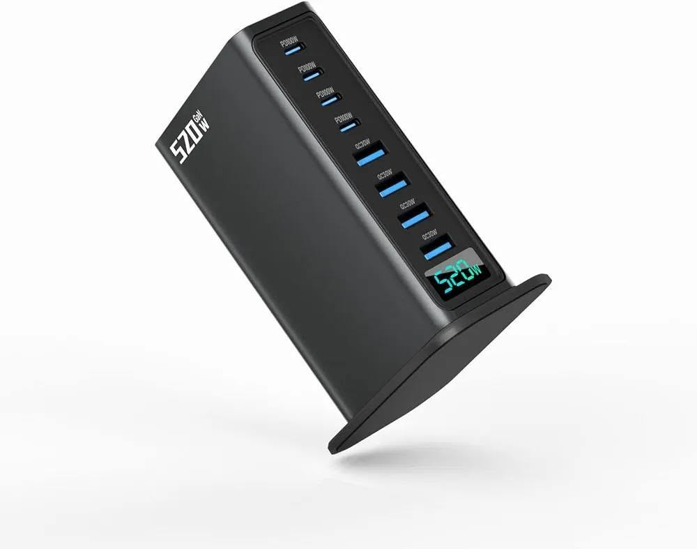 شاحن مكتبي 

8 منفذ  شحن

4 usb بقدرة 30W

4 type -c  بقدرة 100W

قدرة شحن 520W

سعر 60 الف دينار 

للتواصل والاستفسار ***********

توصيل كل العراق 5 الاف دينار
