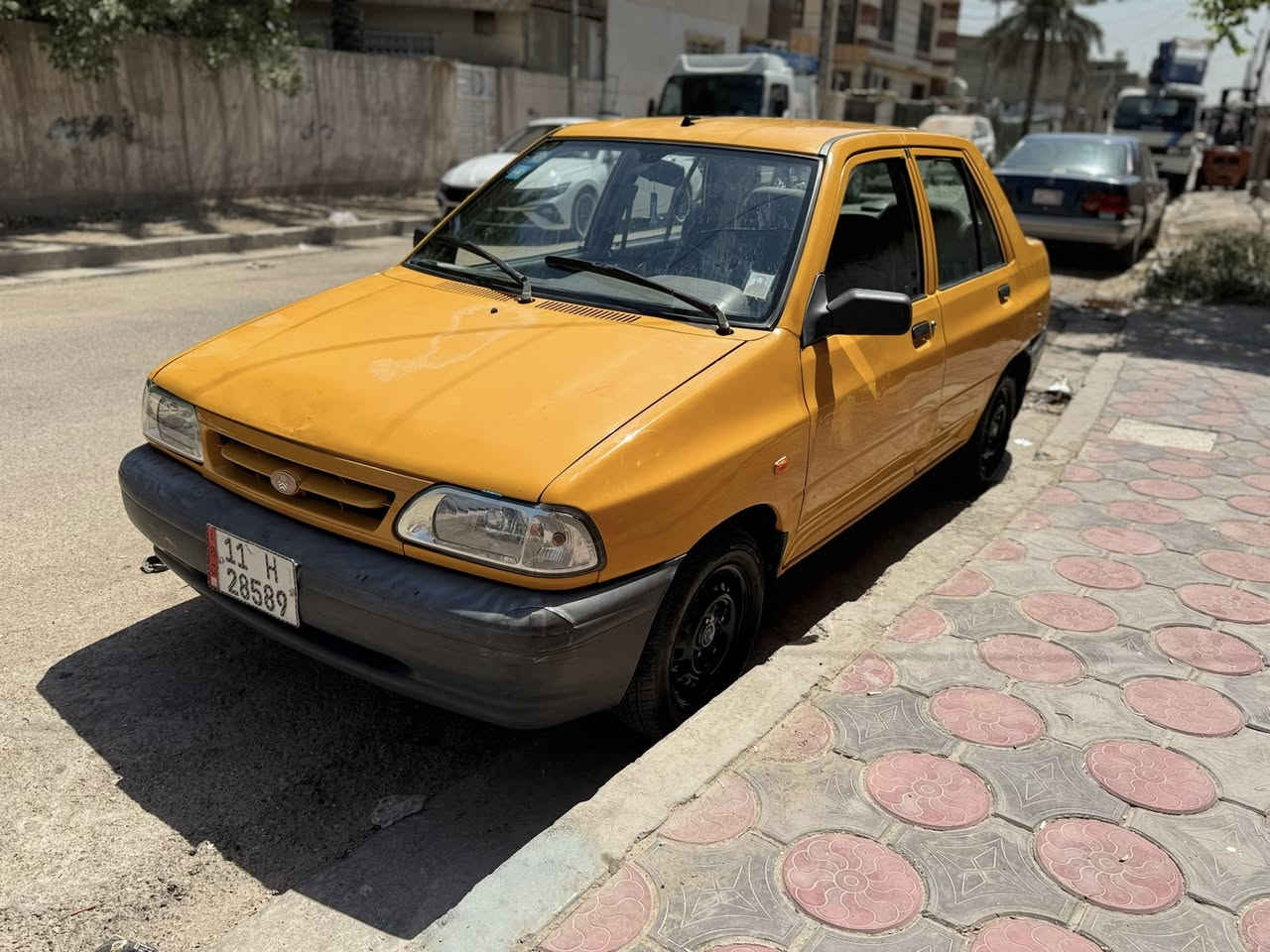 السلام وعليكم سايبة موديل 2019بغداد بسمي سياره بس باب صدر مبدل فقط مكينه كير خير من الله اتخم تاير اتخم دسكات اتخم بانرات سياره جاهزه اتبريد  شغال مكانها بغداد ***********
