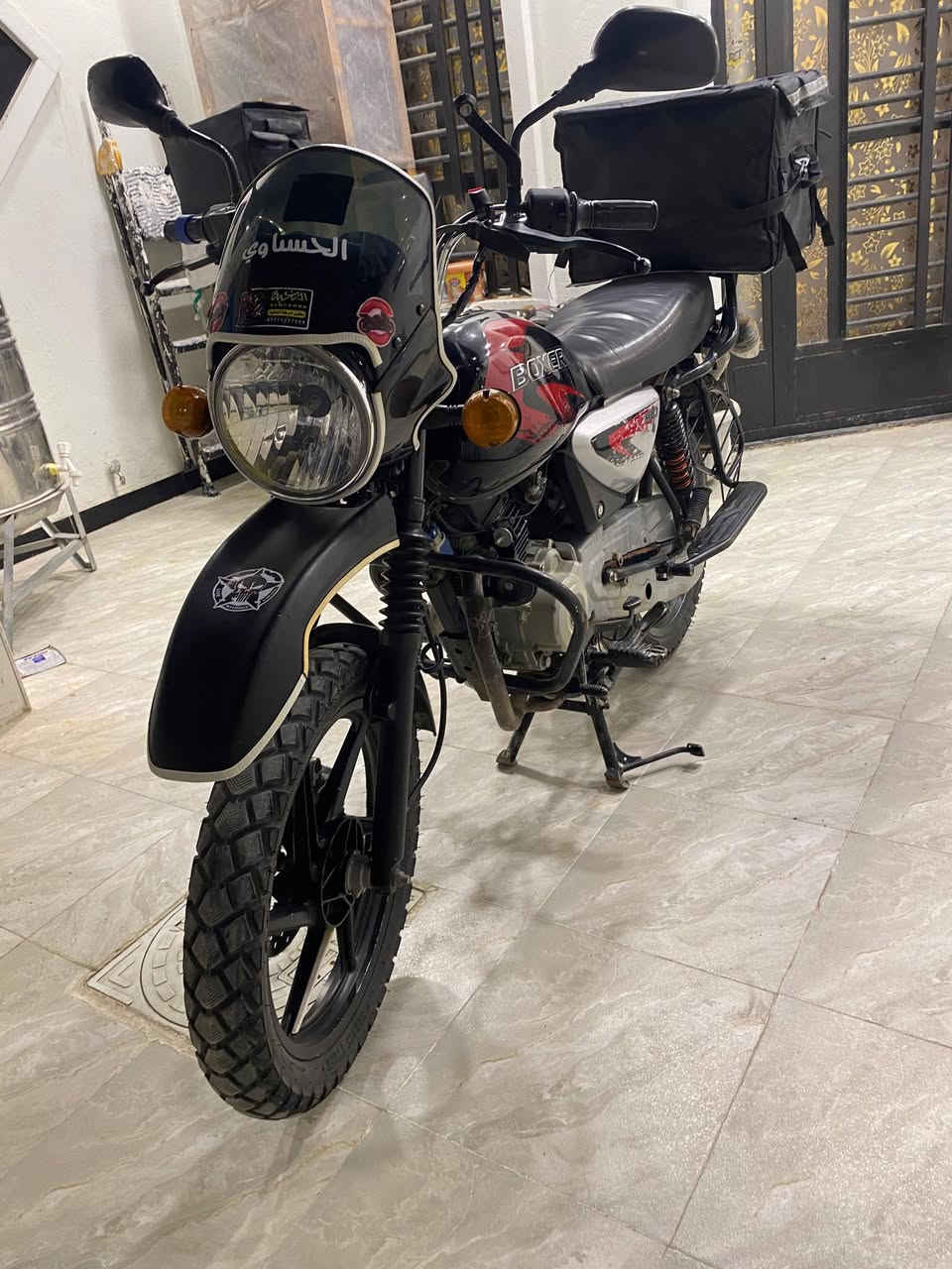 سلام عليكم اخوان دراجة بوكسر جبلي  موديل 2021دراجة جاهزة على اخر حباية كل نقص مابيهه شلعة ومعدل تخبل رقم بغداد ب اسمي كاملة هزه بس تحول لوحات انكليزي  الدراجة بيهه نقص واحد راجز مال سلف تعبان فقط فقط السعر مليونين وبيه مجال مكاني بغداد البياع الرقم ***********
