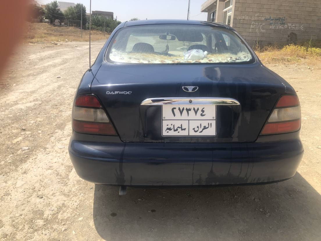 دایۆ لیکینزا مۆدێل 2001 گێر ئۆتۆماتیک مەکینە کەپسی گەورە کامل بۆیاخ لەسەر ساخی بەس چە مەلەخی دواوە لای سایەق پێوەیەتی ناو سنوقی نەگرتووە مەکینەی ئەوروپیم خستۆتە سەر ڕادێتەری تازەم بۆ داناوە پاتری تازەو تایەی تازە یەک دینار مەسرەفی تیا نیە نرخی 40وەرەقە 
ژ.م***********
ژ.م***********
شوێن سلێمانی السليمانية, العراق
