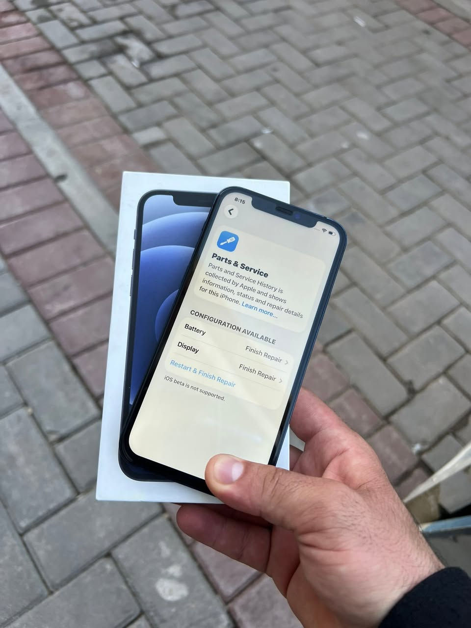 iphone 12     ( دووسیم    ZA/A ) 128 Gb
فەیز ئایدی مەزبوت🆔

پاتری  🔋100 %

خەلیجی کارتۆنی لەگەڵە 

بەزەمان شتی جوان
تەنها پاتریو شاشە گۆڕاوە بە 
شتی زۆر باش
گەیاندن بەردەستە
***********
