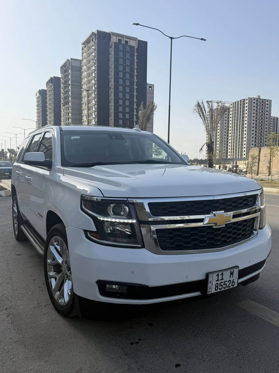 سلام عليكم
للبيع تاهو 2019LT2
وارد امريكي حادثها جدا بسيط بارد بالبنيد فقط
بيها صبغ دعاميه اماميه 
مواصفات 
كشنات تدفئه تبريد
كهرباء حتى المقاعد الخلفيه 
رادار امامي 
حساسات خلفيه 
فتحه 
بصمه 
شاشه خلفيه بعد بيها مواصفات
ماشيه 148.000كيلو
السعر 36.500
*********** بي واتساب
العنوان بغداد حي الجهاد
