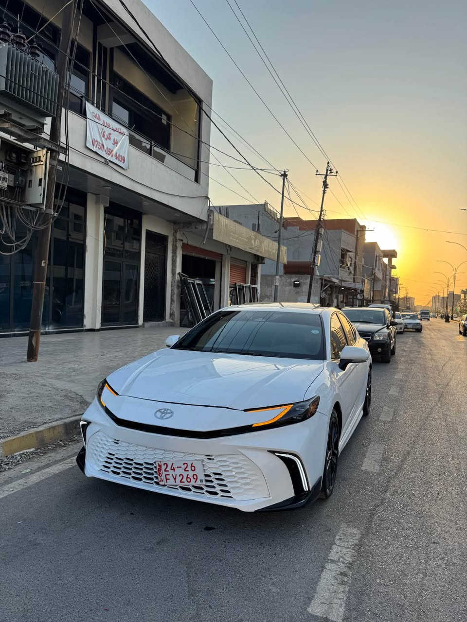 كامري 2025 se plus
سياره se پلاسه شاشه مه زن
گير مكينه هايبريد كهرباي شرت
سياره نه خروج كريه 
29 mi ريفه جوي 
بئ مسرفه جاهز جاهزه سياره
سه ري بوندي سبغه 
بوند  2 جهـ pdr تيدايه
سه ري شاصيه كي هه ي به س بئ معجين بئ سبغ شاصي
شرتي رقم 
*********** زاخو, دهوك
