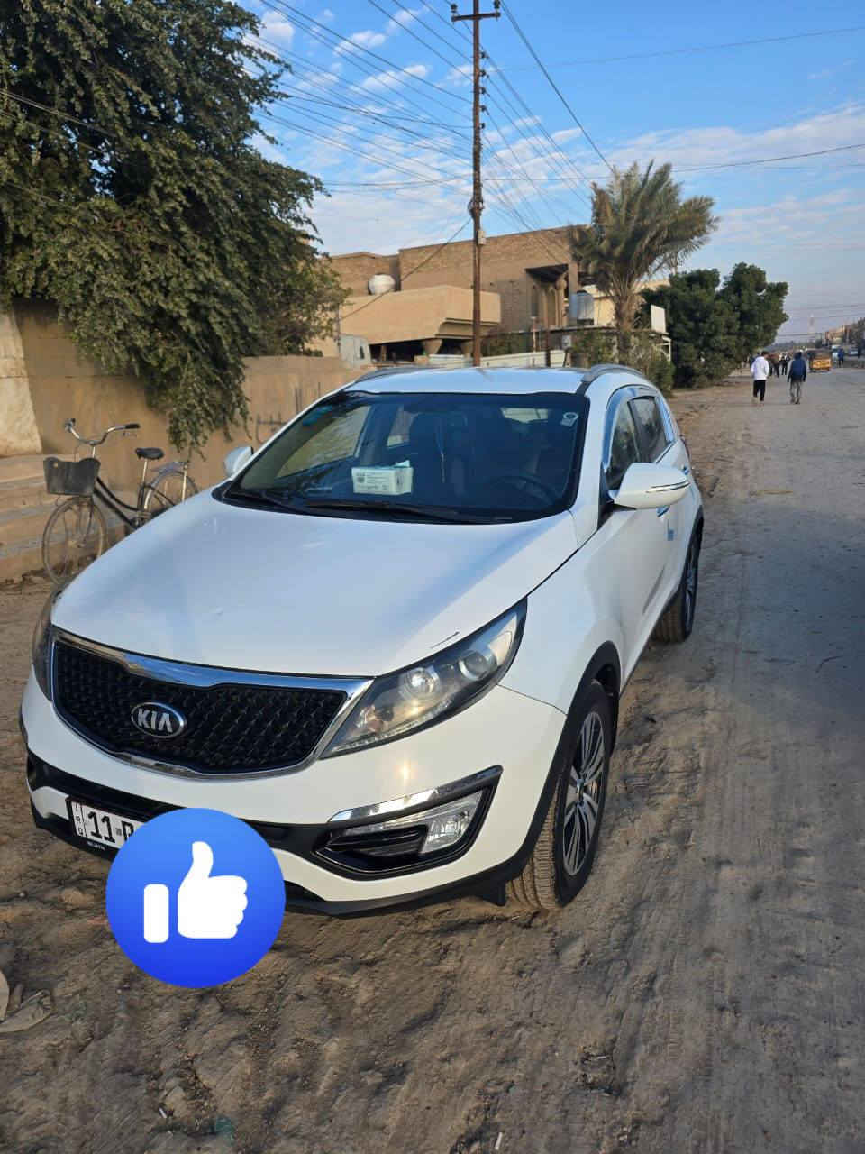 السلام عليكم سبورتج للبيع موديل 15 رقم بغداد انكليزي وارد كوري
السياره مبدل بيها بنيد والمحرك بي خيط بخار 
مواصفات السياره اشاير بالمري مري شفط تحكم ستيرن مواصفات نص فول/السعر 150$ وبيها مجال مكان السياره بغداد ابوغريب رقم الهاتف *********** بي واتساب
