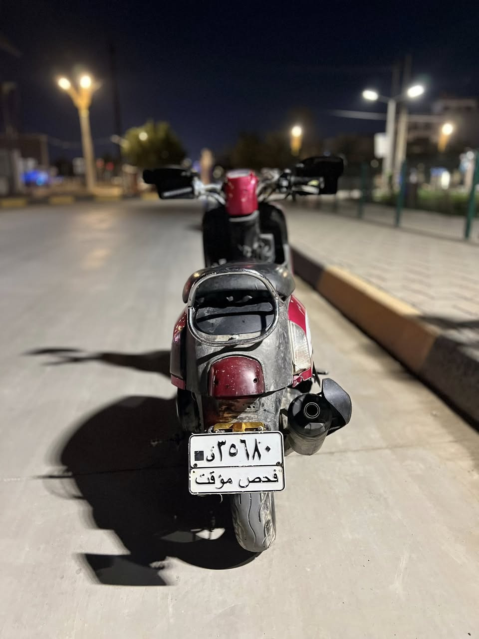 السلام عليكم دراجه بوليس للبيع  موديل ٢٠٠٨ كابريتر سلف هندر كهربائيات كله شغال دراجه خير من الله  شلعه ومعدل تشك الكاع عليها كلجات رياضي تخم تاير جدد كفرات ختم واحد السعر ٥٥٠ وبيها مجال مكاني ديالى بعقوبه للاستفسار على الرقم ***********
