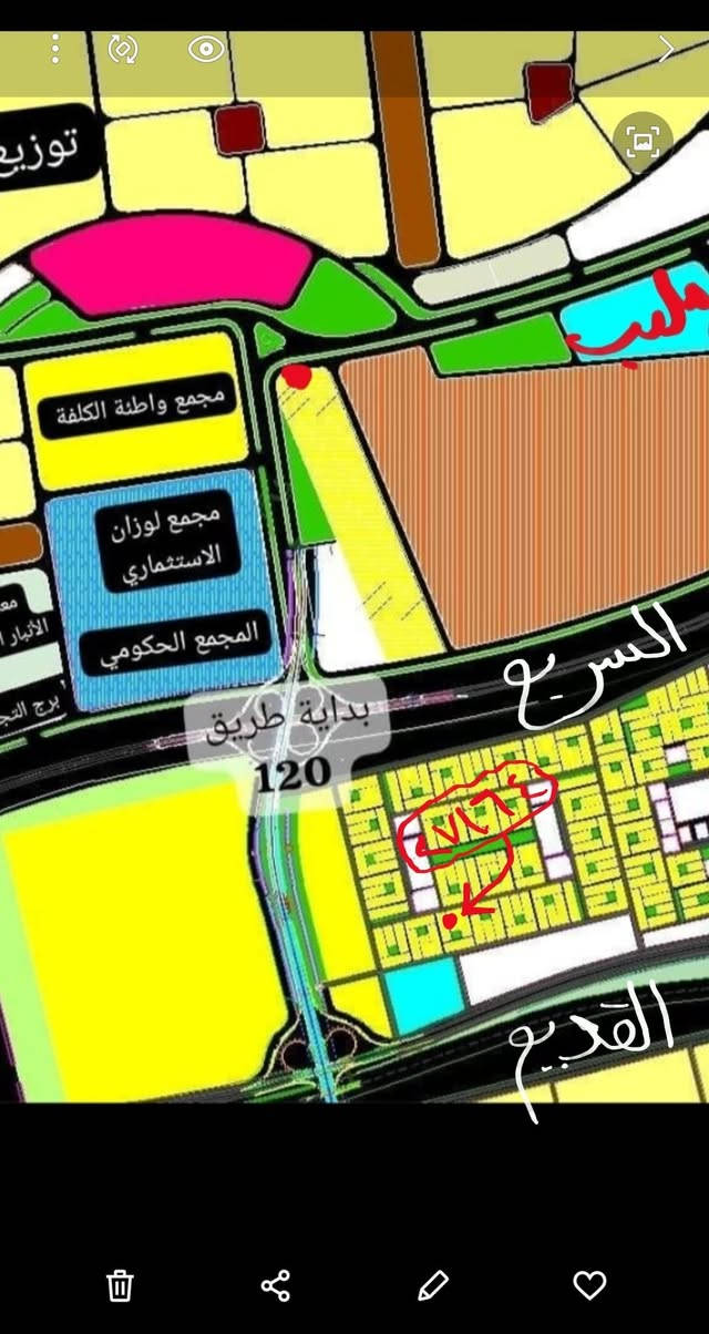 السلام عليكم ...

تتوفر للبيع القطعة المرقمة ٢٧١٦٤ في توزيع ال٧ كيلو غرب مدينة الرمادي.

القطعة تقع في موقع مميز من التوزيع قرب الشارع القديم (طريق هيت) مقابل المجمع الحكومي الجديد الذي شارف على الافتتاح وقرب المجسرات الرابطة بالسريع الدولي وشارع ال١٢٠. وكما مبين في المرتسمات المرفقة مع هذا المنشور.

المساحة: ٢٠٠ متر مربع.

عرض الشارع: ١٠ متر.

السعر: ١٣ مليون.

-----------‐-------------------------------------------------

للمزيد من المعلومات التواصل على الخاص.
او من خلال الرقم:
***********
يتضمن واتس.

او زيارة مكتبنا الكائن:
مكتب المشرق للعقار.
الرمادي/نهاية شارع المعارض/قرب فلكة الفرسان.
مقابل مصرف الخليج التجاري.
موقع المكتب على كوكل ماب:
https://maps.app.goo.gl/w3jeFrvKLuS93Vos6

لمتابعة عروض اخرى متوفرة يمكن متابعة صفحة المكتب على الفيس بوك:
https://www.facebook.com/profile.php?id=61568875438849&mibextid=ZbWKwL

مع خالص تحياتي...
محمد العنزي.

