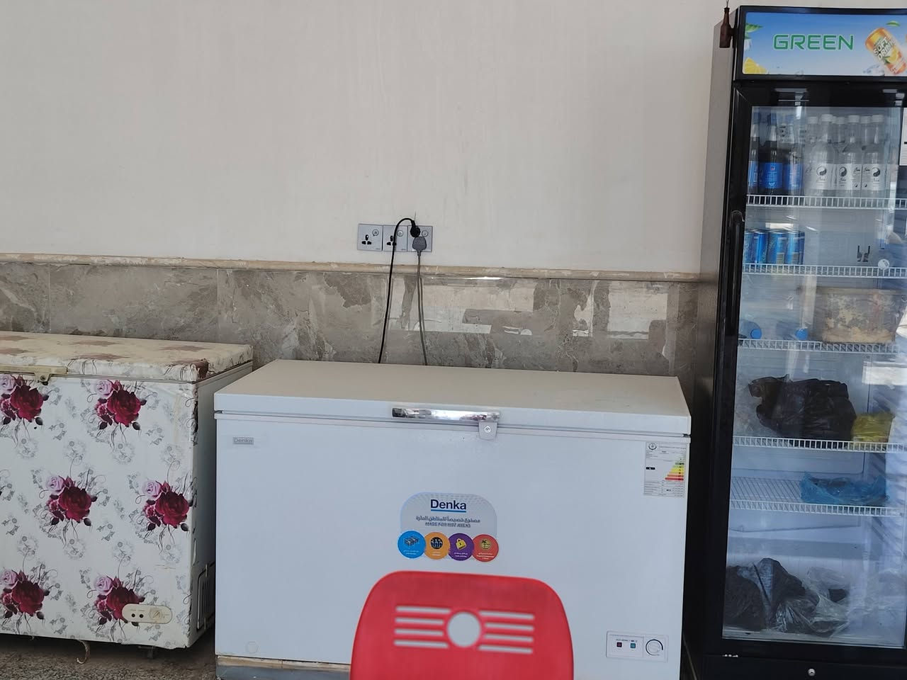 السلام عليكم.
عندي مطعم للبيع او غراض مطعم كامله  سبب البيع دوام  صارلي تقريبأ ٣ أشهر من بسطت. وغراض نضيفه97٪

 العنوان بابل حله ورديه خارج 

الأغراض

١. شوايه كص دبل  سل ستيل اصلي

٢. مجمدات عدد٢

٣. برادات عدد٢

٤. فرن شركه سمارت

٥. حمايه

٦. حمايه تمن

٧. براد مقبلات

٨. قلايه

٩. ميوز عدد٣

١٠. ميز مقبلات المنيوم +جام

١١. ميز بيع المنيوم تفصال

١٢. طباخ فلافل

١٣. سنكي مرمر قياس مترين

١٤. منقبه كباب

١٥. دكتات ١٤ متر + مفرغه

١٦. كراسي +ميز طعام

١٧. مبرده

كريل ٥ نجوم 

... 

للاستفسار الاتصال او المراسله

***********
