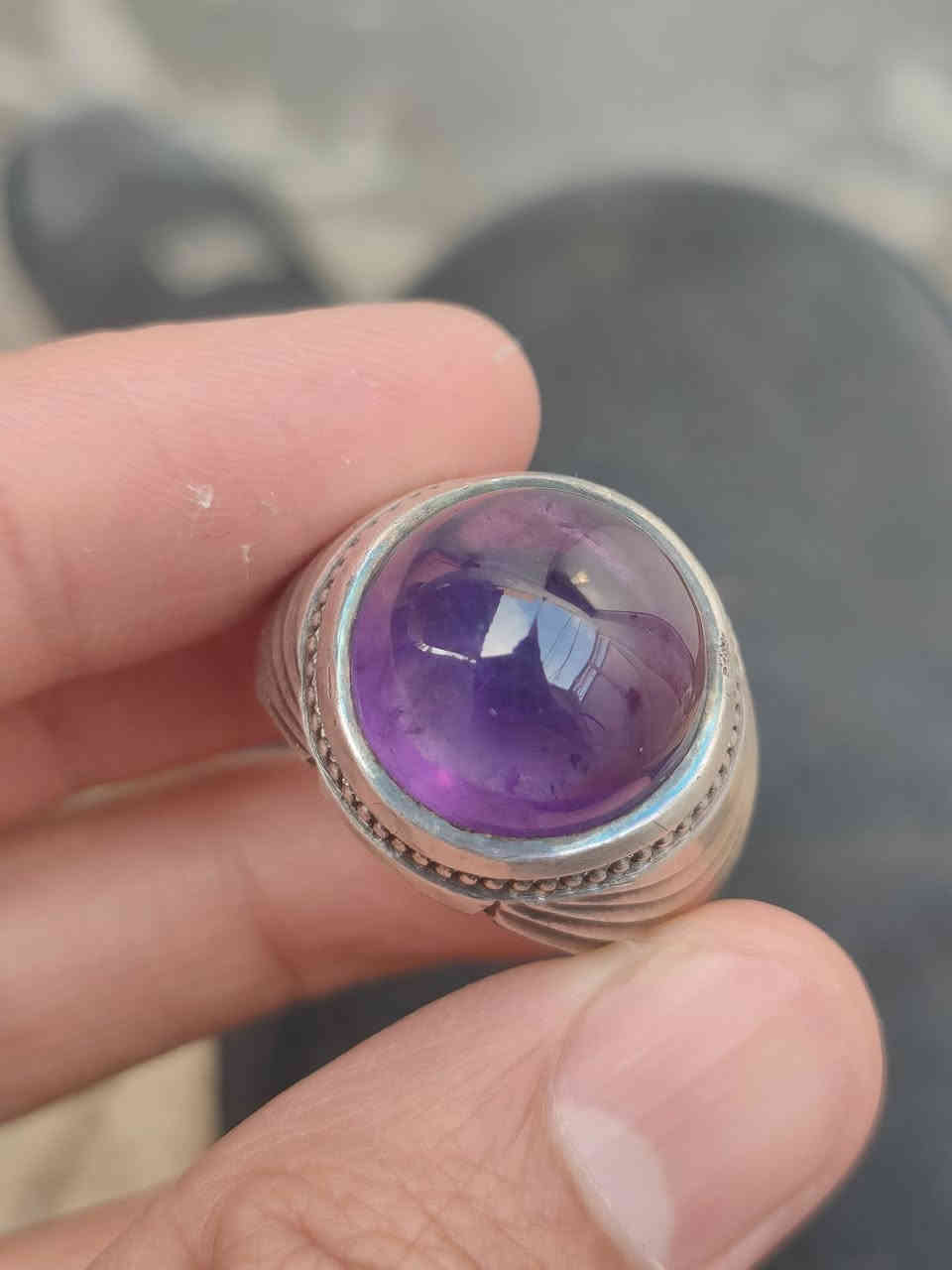 الي يحب يحجز يراسلنا على الواتساب  ( *********** ) 
او التواصل على الخاص 
اهلاً وسهلا ومرحبا بيكم 

💯 خاتم بحجر الجمشت الأصلي 💯
💢 ذات مظهـر وجـودة ممتـازة  💢
⭐  قـطـعـة تسـر النـاظـريـن  ⭐
💫 يـتـوفر خـدمـة تـوصـيـل لجـمـيـع مـحـافـظـات الـعـراق 💫
