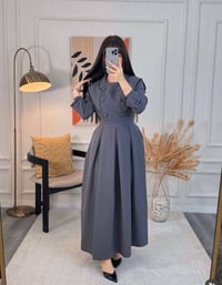 فستان • دابل ايطالي • مقاسات ٣٨-٤٨