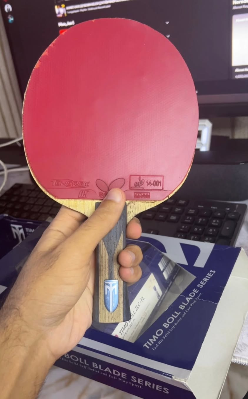سلام عليكم مضرب timo boll zlc للبيع مطاط tenergy 05 وجهين سعر 250
مكاني بغداد حي القادسية


**إذا كنت صاحب هذا الإعلان وتريد حذفه لأي سبب، رجاءا أرسل رسالة إلى الدعم الفني**