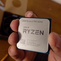 Ryzen 5 PRO 4650G • Vega مدمج • نظافة 90%