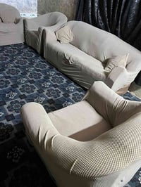 طقم كنب • ٢كبير+٢صغير+وسط • العباسيه