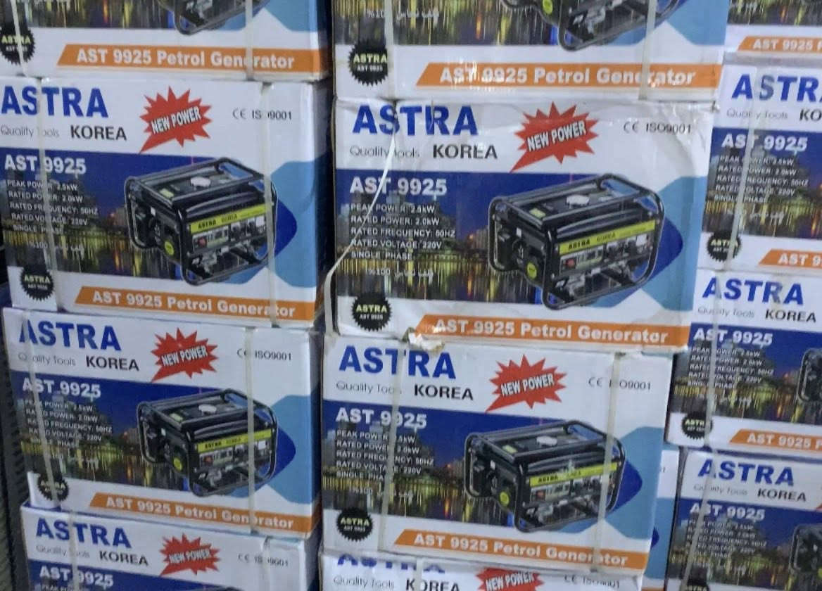 اسعـار مـنــاسبـة

وصول بضاعة مولدات استرة   

العنوان ديالى تقاطع الساده 

للتواصل على الوتساب ***********
