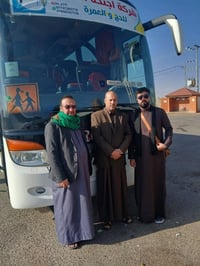 عمرة جماعية • من المشخاب • الحرم المكي