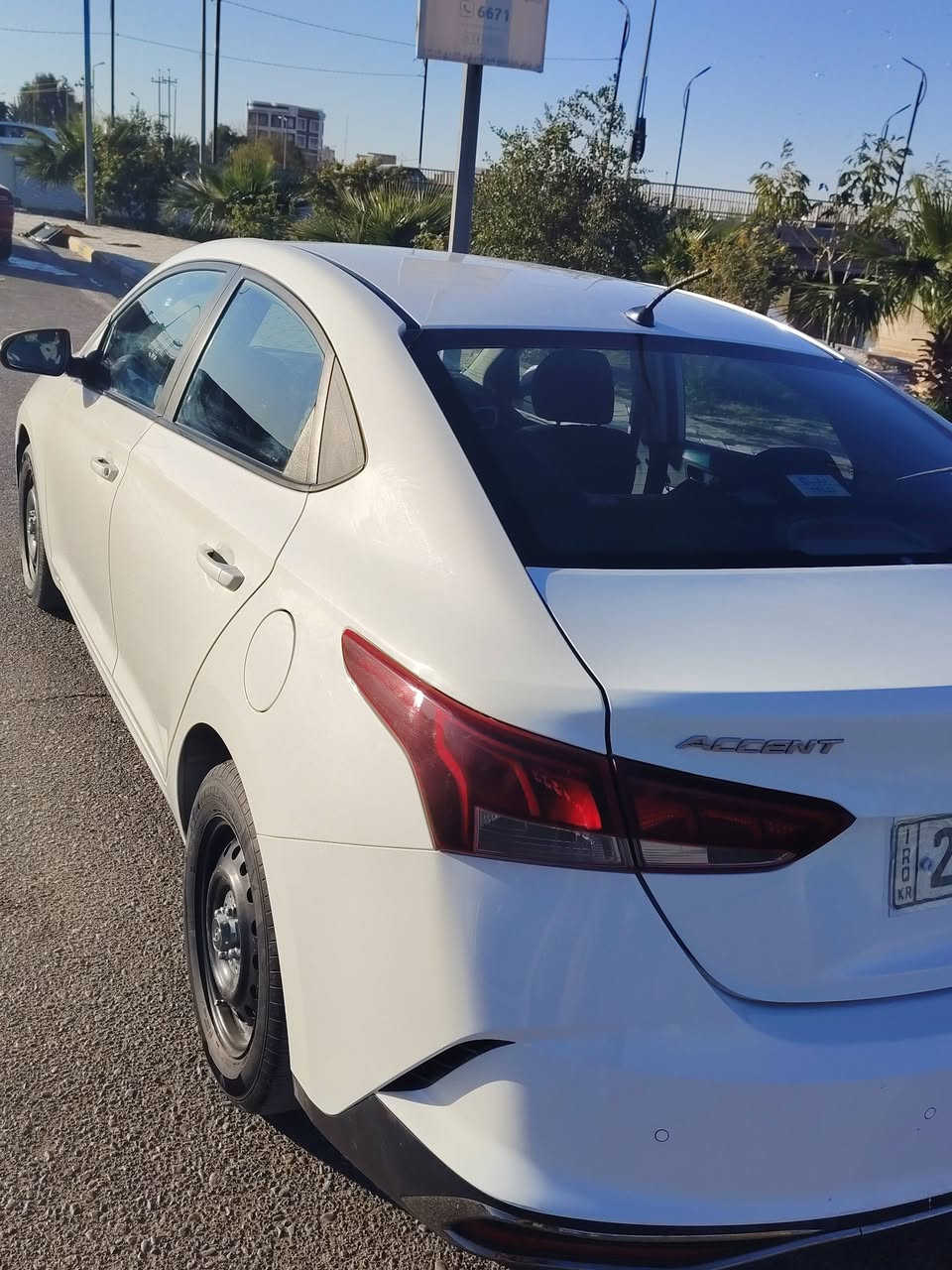 السلام عليكم
هونداي اكسنت 2021 خليجي صبغ جاملغ بنيد فقط
رقم أربيل تحويل وكاله محرك 1600 دوش ابو طلقه
مكاني ميسان الاتصال ***********
