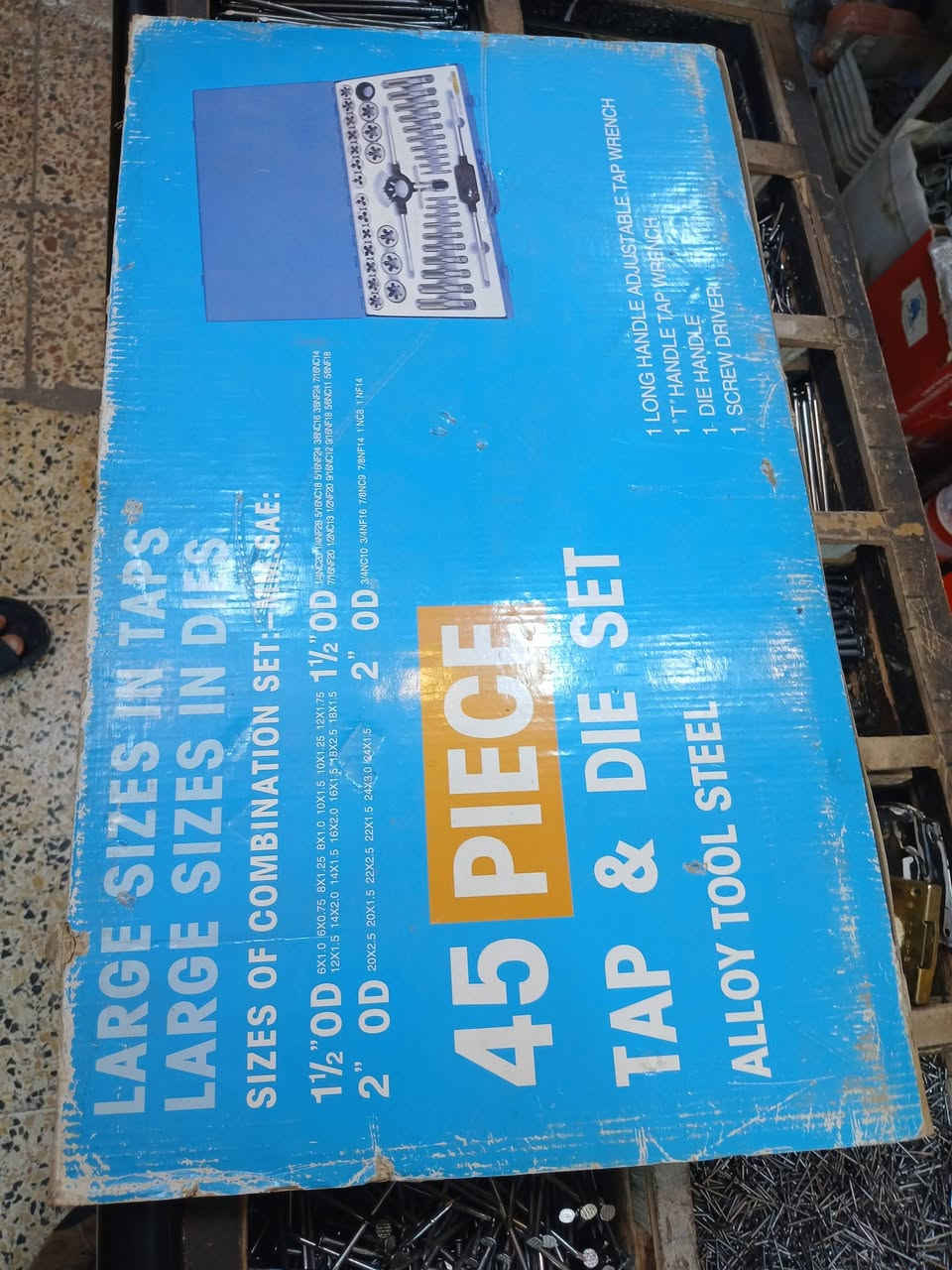 باله اصلي ثقيل جنطه حديد ثقيله كبيره  غير مستخدم السعر ١٢٥ الف


**إذا كنت صاحب هذا الإعلان وتريد حذفه لأي سبب، رجاءا أرسل رسالة إلى الدعم الفني**