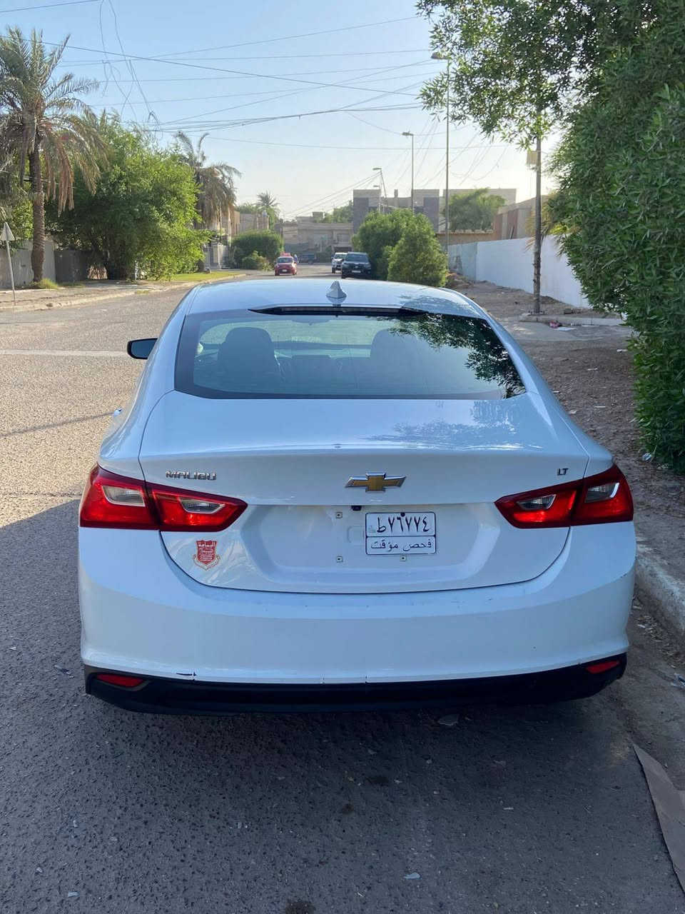 السلام عليكم 
سيارة ماليبو للبيع فقط (بدون مراوس)
موديل 2023
تبديل مع صبغ بنيد جاملغ ايمن
بدون رقم
مكاني بغداد شارع فلسطين 
للاستفسار ***********
