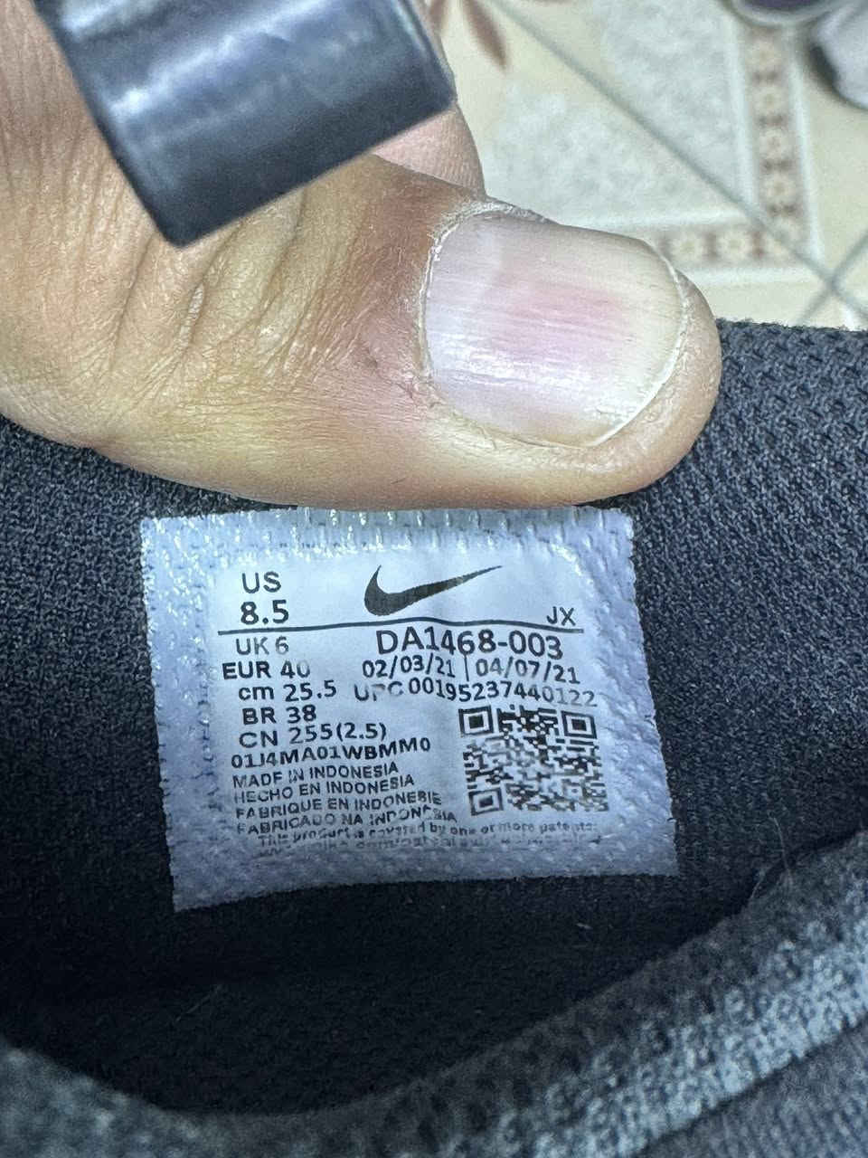 نايك مخلفات البحر
القياس 40

توصيل لكل محافظات العراق 5 الف

بغداد مدينة الصدر قطاع 61 شارع الرضوي مقابل مركز شرطة الكرامة


**إذا كنت صاحب هذا الإعلان وتريد حذفه لأي سبب، رجاءا أرسل رسالة إلى الدعم الفني**