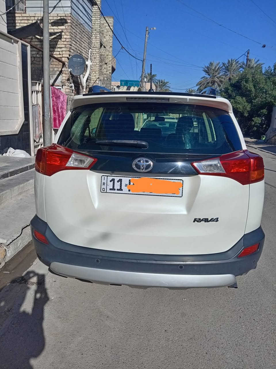 السلام عليكم
راف فور خليجي   2015 رقم بغداد بأسمي تحويل مباشر ماشية 79الف قابل للزيادة جرس بعد ال 120.. كشنات جلد تخم تاير جديد تبريد وكهرئيات شغاله كفاله محرك وكير
 (صبغ قطعتين وجزء من باب السايق فقط)
السعر (165) وبيها مجال
للاستفسار ***********
