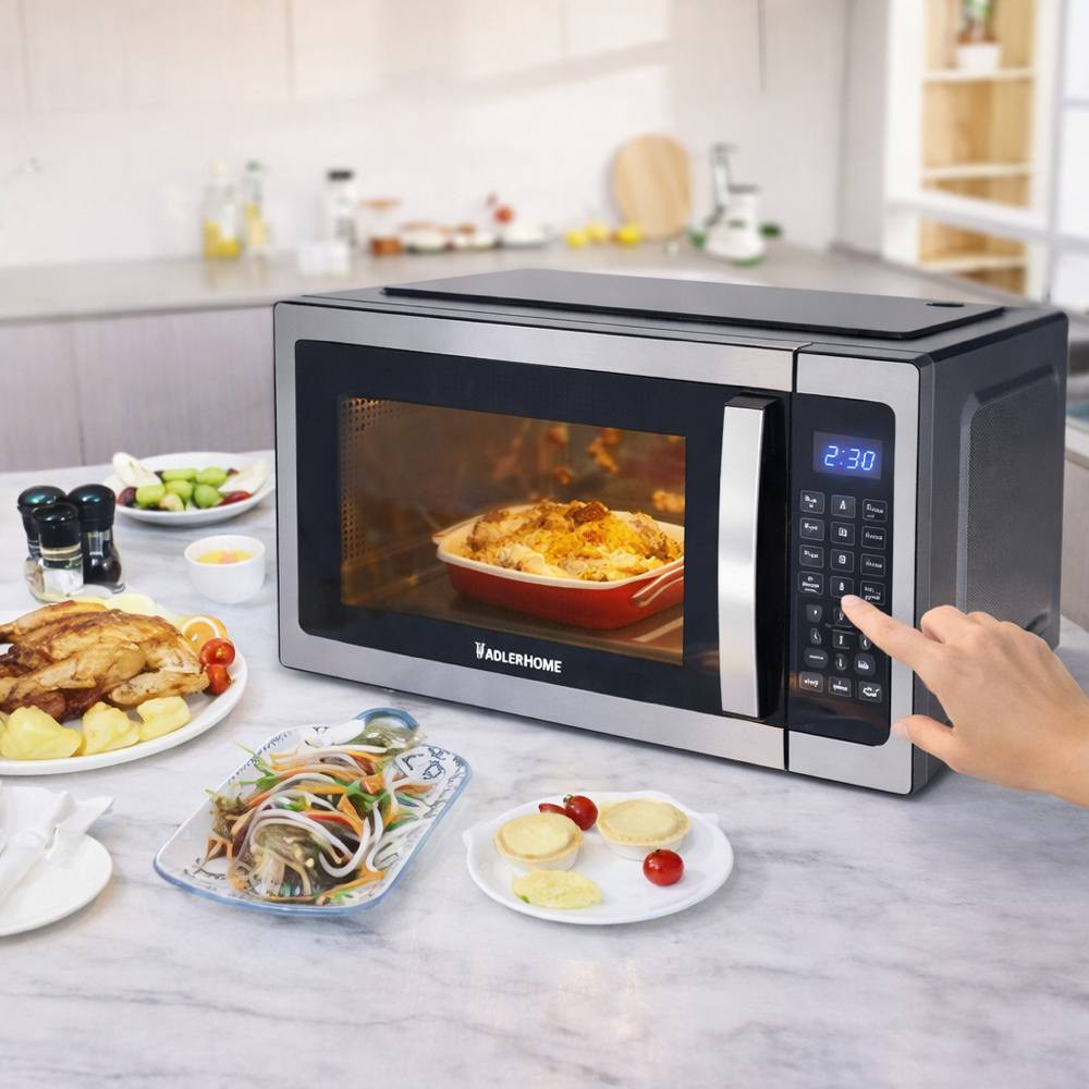 الاسم:  ميكروويف AdlerHome ADLER-42
الوصف:  ميكروويف AdlerHome ADLER-42 بسعة 42 لتر يتميز بتصميم أنيق وعصري، وقدرة عالية على تسخين وطهي الطعام بسرعة وكفاءة. مزوّد بلوحة تحكم رقمية سهلة الاستخدام، مع برامج متعددة للطهي وإذابة التجميد، مما يجعله مثالياً للاستخدام اليومي في المنزل. يجمع بين الأداء القوي والمظهر الجذاب ليوفّر تجربة مريحة وعملية في المطبخ
163


**إذا كنت صاحب هذا الإعلان وتريد حذفه لأي سبب، رجاءا أرسل رسالة إلى الدعم الفني**