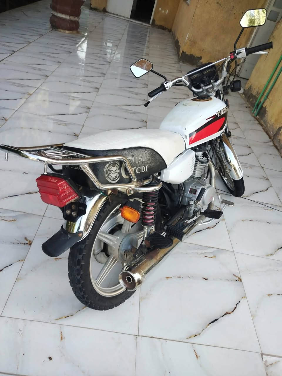 سلام عليكم  دراجة تايكر البيع دراجة خير من الله  شلعه تخبل  موديل 20 دراجة نضيفه محرك مفتوح مره وحده  فقط دراجة نضيفه دراجة مال شغل دراجة ماناقصه اي شي   حلوه رقم صاحب دراجة ***********.سعر 340بيه مجال الطيبين
