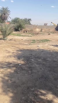 2 دونم للبيع او دونم حسب الطلب في بغداد قرب جسر ديالى منطقة الخمسه دون...