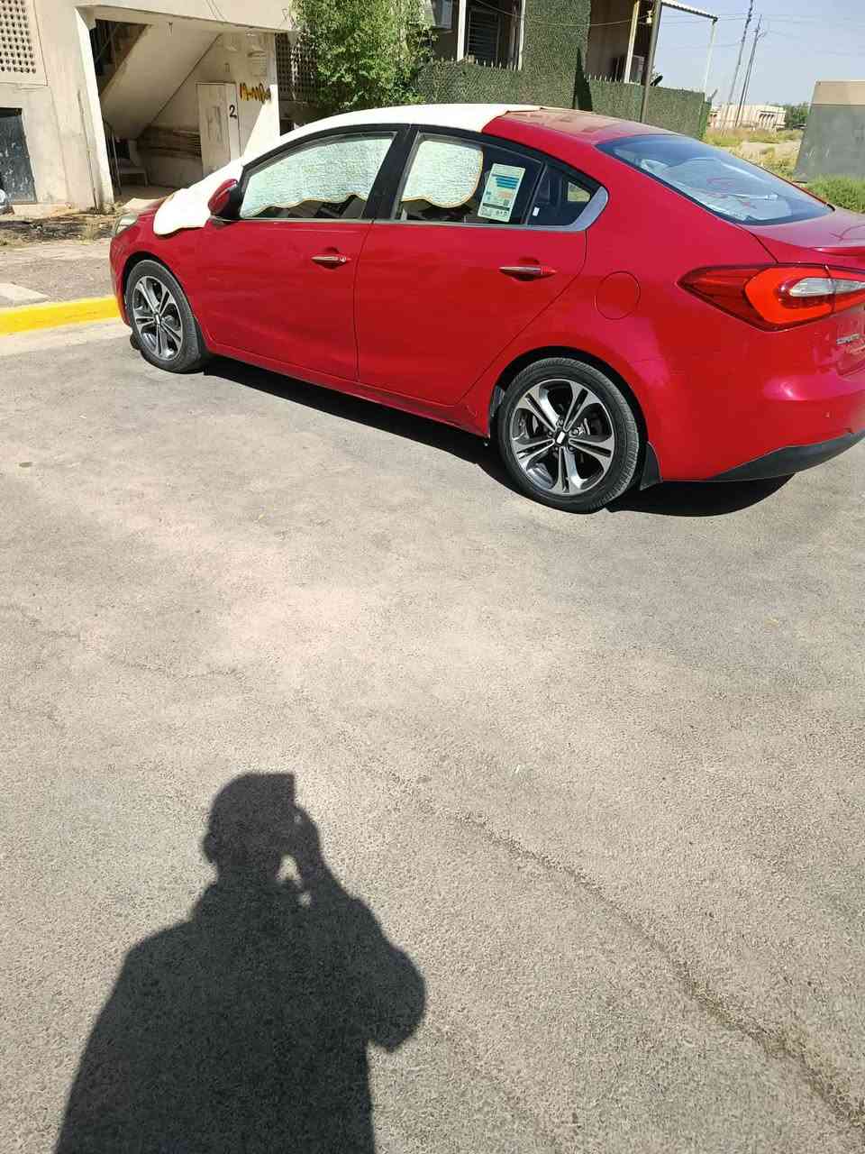 كيا سيراتو 2016 خليجي فول عده البصمه
رقم بغداد باسمي تحويل مباشر مكانهه بغداد 
قرب حي جهاد
سياره بيهه بنيد مصبوغ وباب مال سايق
ملاحضه مكلف بلنشر 
اي ستفسار الاتصال ع الرقم
محرك 1600 دوش
فتحه سقف
لدات امامي وخلفي وحساسات

‭0772 528 2329‬
