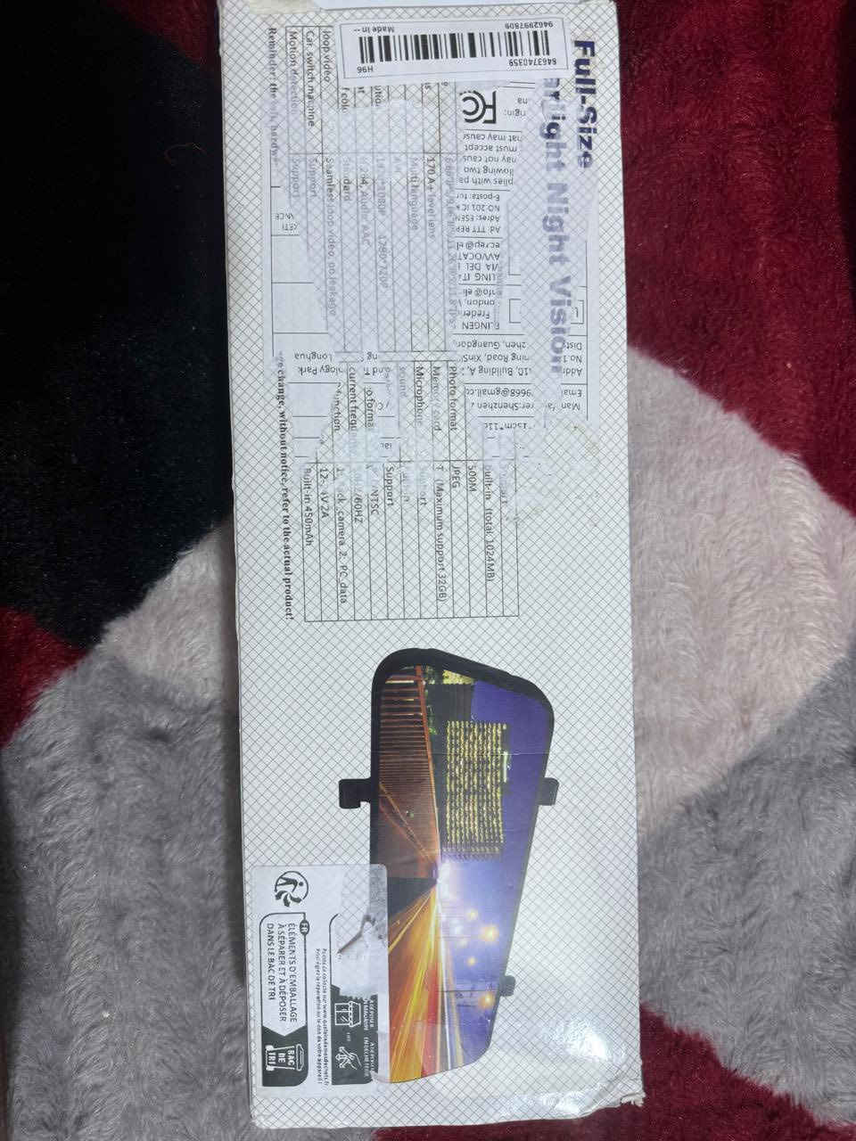 داش كام (تتركب فوك المراية)
جديد غير مستخدم

شاشة لمس 

تصوير امامي و خلفي 

تربط ع الجداحة

شحن 

GPS 

التحكم بالكاميرا الامامية يدوي وكذلك عن طريق اللمس

السعر / 65 مع التوصيل


**إذا كنت صاحب هذا الإعلان وتريد حذفه لأي سبب، رجاءا أرسل رسالة إلى الدعم الفني**