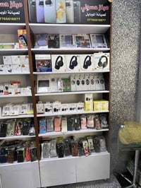 ديكور محل موبايل • بدون بضاعة • الكرادة قرب الاوررزدي