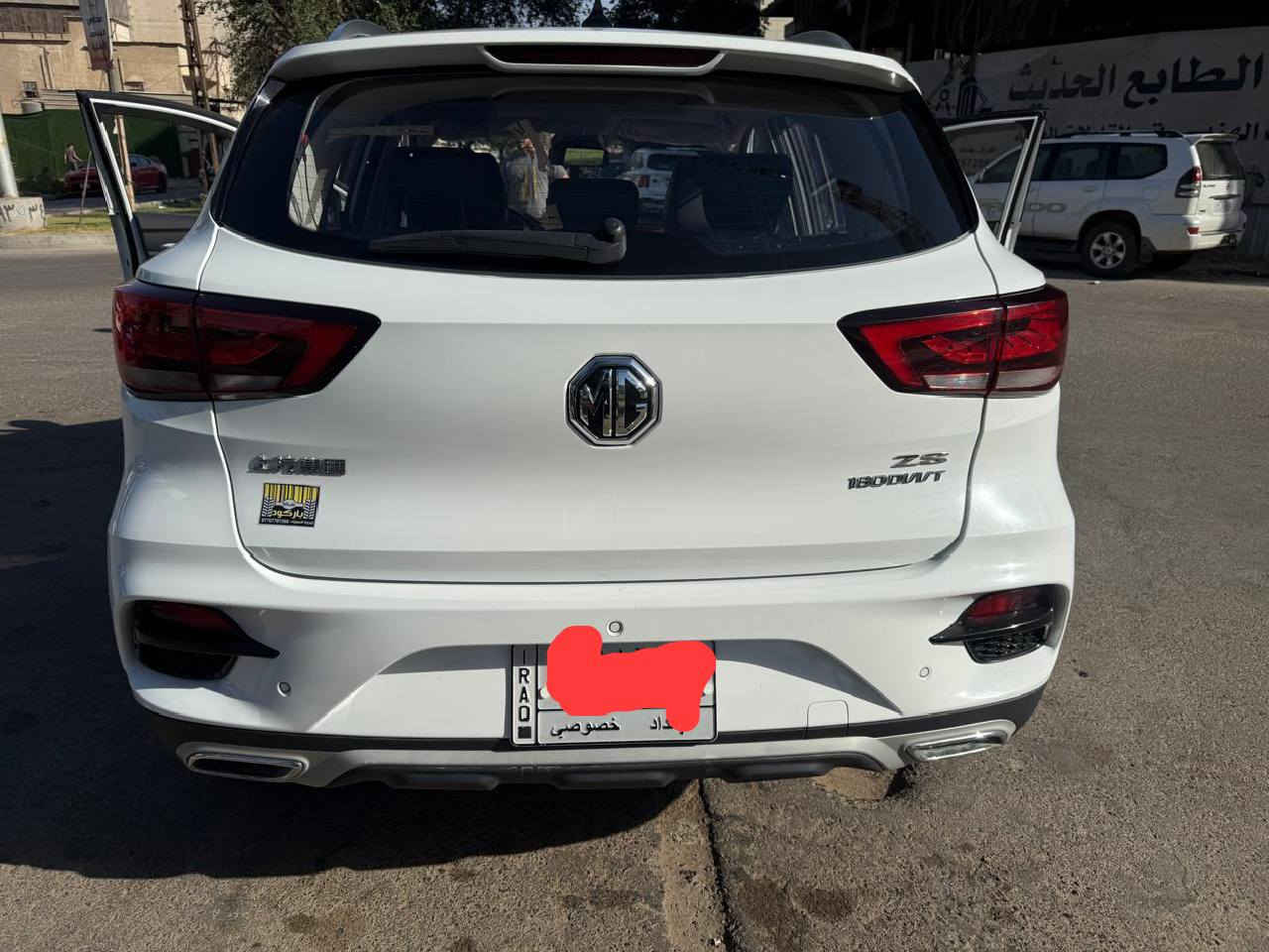سلام عليكم من رخصه الادمن MG/zsموديل 2020ماشيه 13الف حقيقي مواصفاتها معروفه تحكم استيرن بنورامه كشنات جلد وبيها بعد السعر المطلوب 110وبيها مجال مكان السياره بغداد *********** مكلف بلنشر
