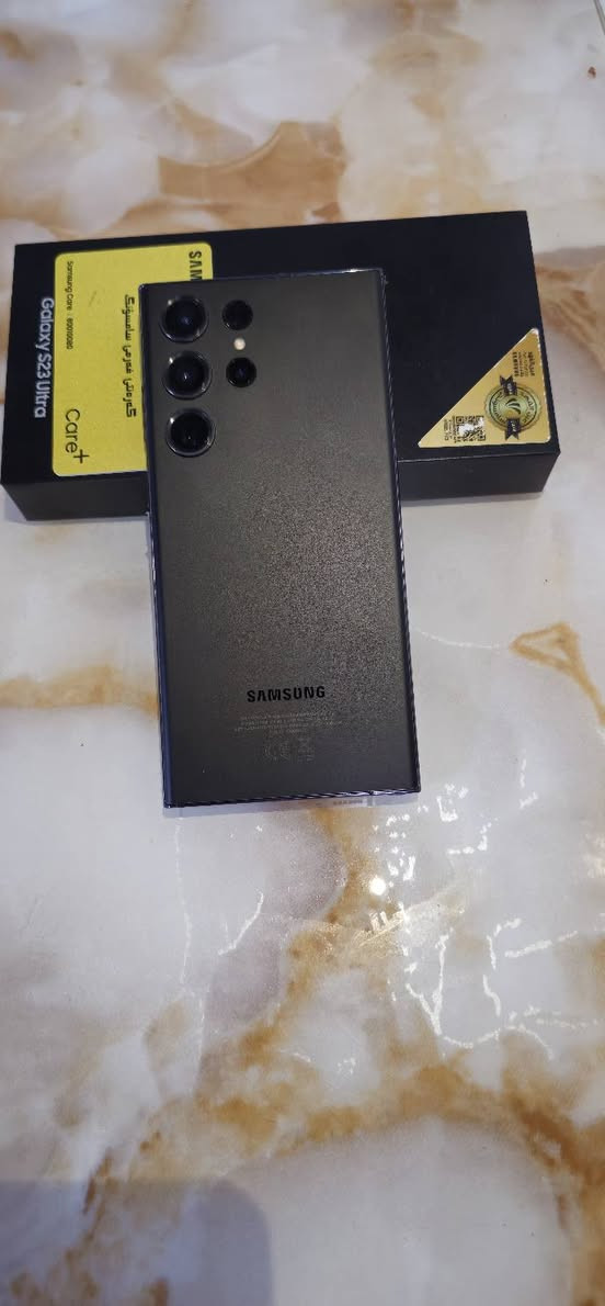 S23 ألترا
جهاز بحالة الشركة اللاصق بعدةعلشاصي ما مرفوع وشرط من كلشي ونظيف (شرق اوسط) + مع ملحقاتة كارتون وكيبل

ذاكرة 256 
رام 12 
دبل سيم 
العنوان : موصل
متوفر توصيل محافظات
للطلب الاتصال على الرقم او واتساب
***********

السعر 775 الف

الميعجبة السعر يتخطى المنشور ويترك اثر طيب والله يرزق الجميع 🩵🩵
