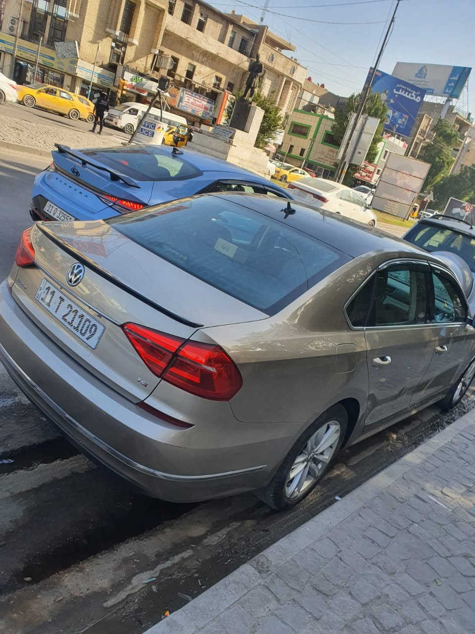 سلام عليكم فولكس فاغن باسات 2016 محرك 1800 توربو ماشية 140 الف كيلو جاهزة من كلشي عليها سيرفس كامل تبريد ثلاجة السعر 110$ للاستفسار ***********

