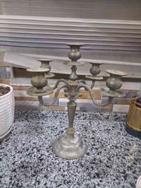 شمعدان نحاس • إيطالي أنتيكا • ٥ رؤوس