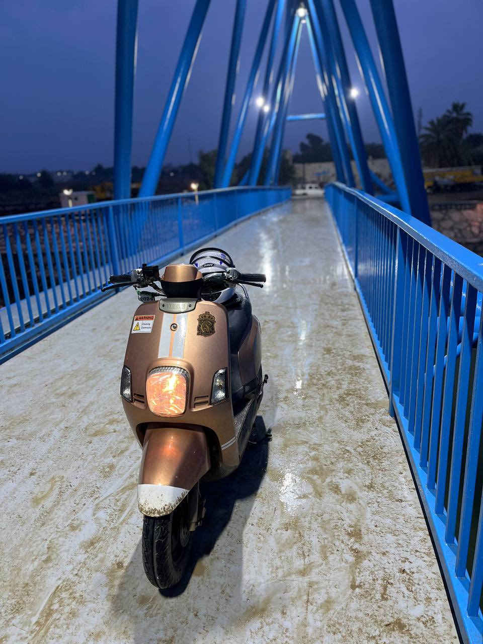 سلام عليكم ماكس بوليس كابريته دراجه للبيع صارلها 3 اشهر من نازله جديده كفرات ختم واحد لون مميز دراجه وكاله مكينه ناعمه كفرات مختم السعر 900 وبيها مجال 
*********** 
مكاني حله بكرلي
