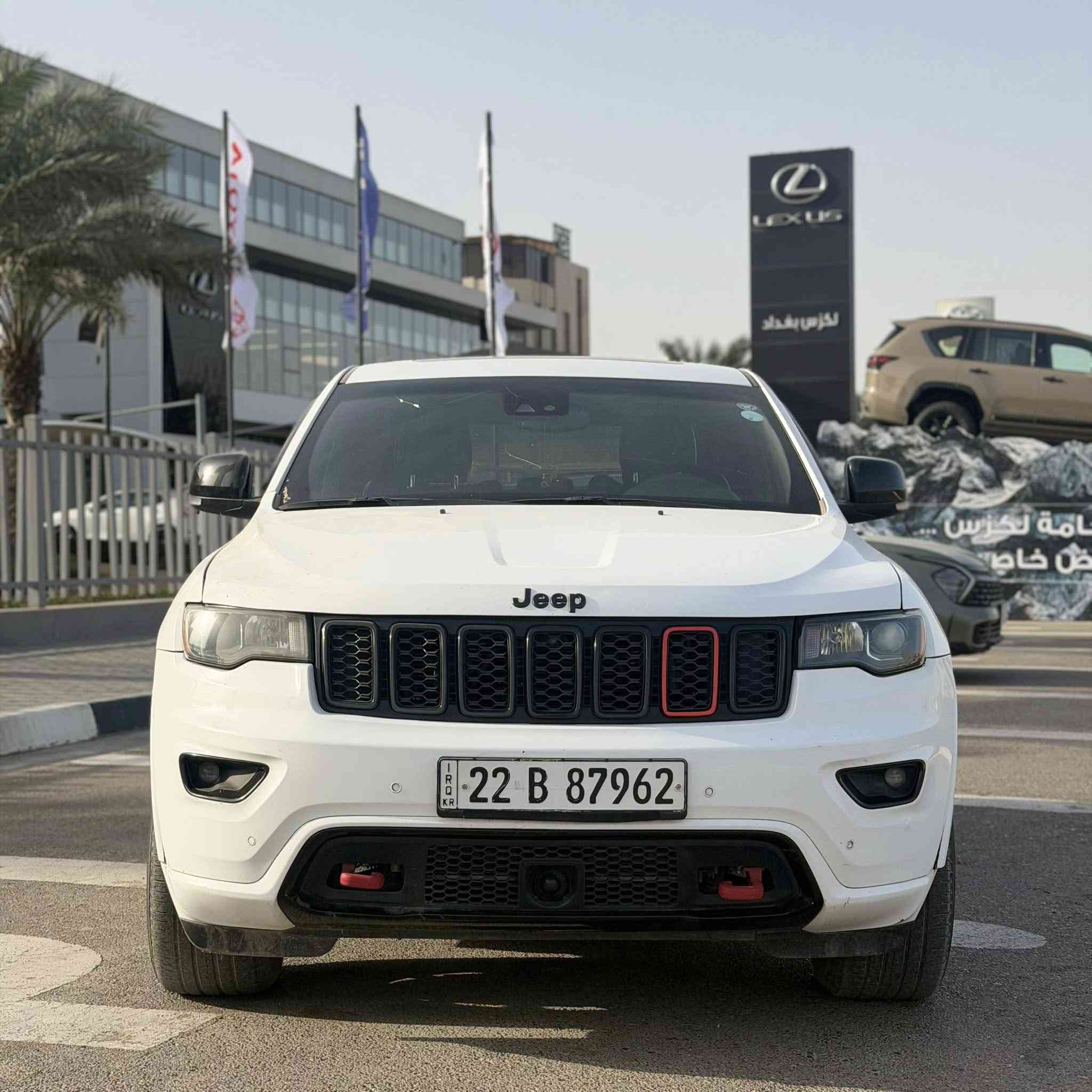 اعلان :
جيب لمتدد 2021 

فول مواصفات 1/1

سلايت فوريل ويل 4X4

دمام خلفي 

رادار جانبي /خلفي 

رادار امامي

تشغيل عن بعد 

حساس خلفي 

صندوق كهربائي 

كامره دواره

سستم صوت كامل

ماشيه 73 الف 

تدفئه كشنات

قطعتين تبريد

لايت زنون عالي /ناصي /

و بقيه المواصفات المعروفه  

الضرر : بنيد و جاملغ
سياره رقم اربيل جديد

مكان تقاطع الدرويش

رقم صاحب السيارة :

0776 313 8746

للإعلانات و التصوير : 
***********
