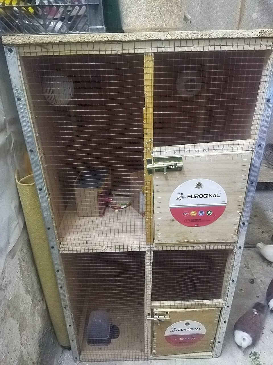 اسلام عليكم قفص للبيع خانتين نضيف🐦 وغراض ويا المكان 🦜المسيب حي الميثاق السعر40الف الاتصال🕊️ ***********🔨🔨🪚
