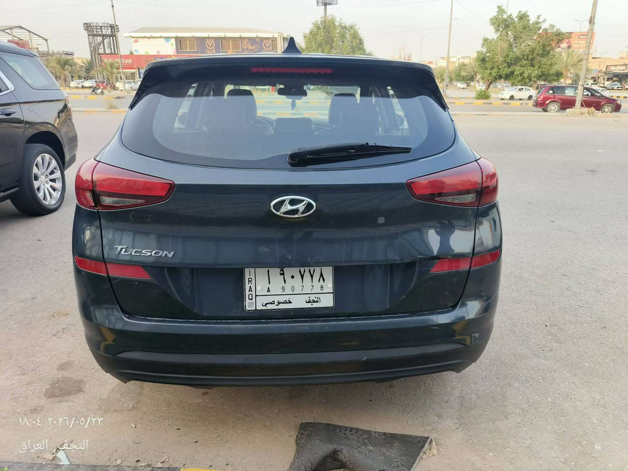 توكسان 2019
امريكي حادثه دعاميه وطخه خفيفه بالبنيد معدله بارد 
بدون صبغ بدون تبديل  
جاهزه من كلشي 
سايد بريك كهرباء  
رادار امامي وخلفي 
اوتو هولد
مكانه نجف 
سعر 150 بيه مجال 
***********

