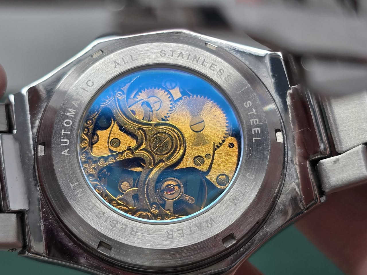 ((مزاد يبدأ من 30 ألف، ينتهي بـ 8 ليلًا)).
ساعة ماركة GLE'NAW. من أمازون 
ماكينة أوتوماتيكية مقاومة للماء.
كاملة الختومات، قفل فراشة، وزن ثقيل (تفاصيل داخل الفيديو).
مكاني كربلاء، (متوفر توصيل5)


**إذا كنت صاحب هذا الإعلان وتريد حذفه لأي سبب، رجاءا أرسل رسالة إلى الدعم الفني**