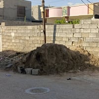 قطعه ارض للبيع بناء هيكل المكان خلف جامع الفرقان مساحه 450م واجهية 11م...
