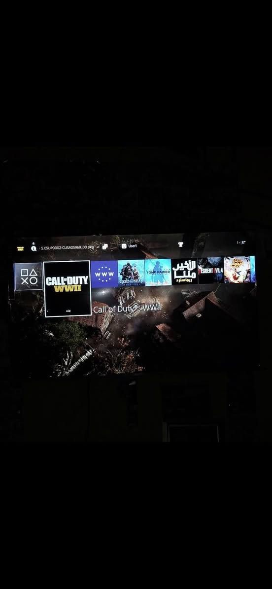 سلام عليكم
بلي 4 معدل باندل جهاز هارده سلم  نادر جدا نضام 9 بي اغلب الالعاب القويه موضحه بلصوره بلي ضمانجديد لك استيكر  جوستكات ثنين اصليات 
مع يوبي اس تايكر الاصلي بطاريه ليثيوم 
مع شاشه شونك سلم بدون اطار ((الاصليه)) حجم 50 4Kحقيقي سلاسه مو  طبيعيه120 هرتز بيها كوكل TV 
جديده بعدها بلستيكر مالتها بل كارتونه  وضمانها 3 سنوات سعر 580 وبيها مجال  كلش قليل مكان بغداد ابيع شلعه كامله المو شراي ليتعب نفسه حبايبي 
***********
