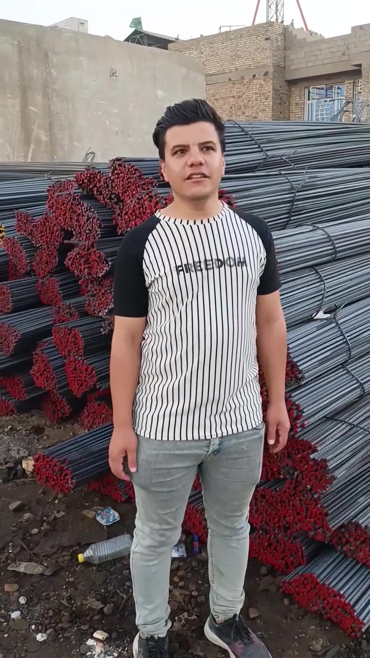 حديد تسليح أف أف اربيل.  12ملم.     840

حديد تسليح فان ستيل.      12 ملم.     850

حديد تسليح عراق ستيل.      12 ملم.       790

حديد تسليح أر كي عراقي.     12 ملم.        760

حديد تسليح سوبر ستيل.       12 ملم.      780

حديد تسليح عراقي                12 ملم.        740

حديد تسليح ايراني.                 12 ملم.       700

يوجد توصيل لجميع المحافظة العراق 

عنوننا بغداد شارع فلسطين 

الفرع الثاني بغداد العبيدي 

***********.   مهند الشمري.      يوجد وتساب 

عزيزي الزبون يرجه عد حديد قبل التفريق 

تكد من النوعيه 

عدد طن 12ملم.   90.  شيش.    أبو نص

عدد طن 16ملم.    52.   شيش.  أبو الخمسه 

عدد طن 20.  ملم.   33.  شيش.    

عدد طن 25 ملم.      21.   شيش   أبو انج

عدد طن 10. ملم.       130.  شيش أبو تلثمان
