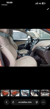 للبيع سنتافي 2017 وارد امريكي صور الحادث موضحه دعاميه خلفيه فقط ومصلحه...