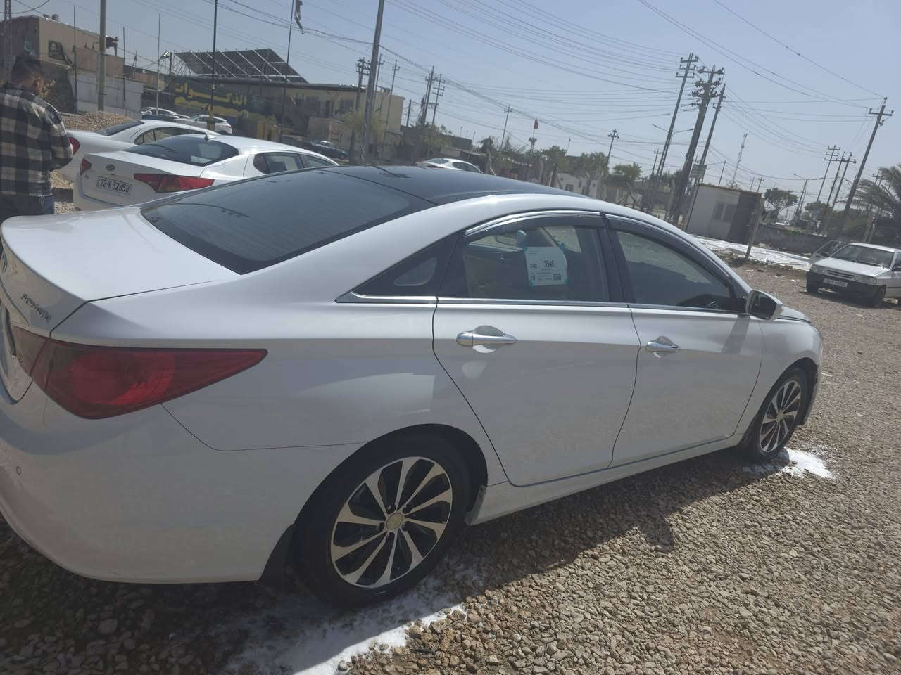 سوناتا 2011 خليجي
ضرر بصيط جدآ عليه ادامه كامله 
جاهزه من كلشي 
رقم سليمانيه اسمي 
السعر 127 بيه مجال
 عنوان نجف 
***********
